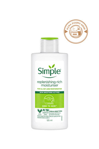 کرم آبرسان و مرطوب کننده ی ریچ سیمپل حجم ۱۲۵ میلی لیتر - پوست چرب