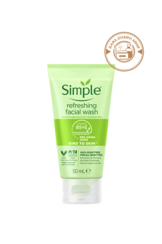 ژل شستشوی صورت سیمپل مدل Refreshing حجم 150میلی لیتر