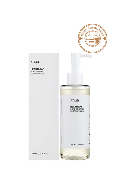 روغن پاک کننده و کنترل منافذ آنوا مدل Heartleaf حجم 200 میلی لیتر