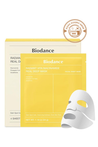 ماسک ورقه ای ضدلک ویتا نیاسینامید بایودنس