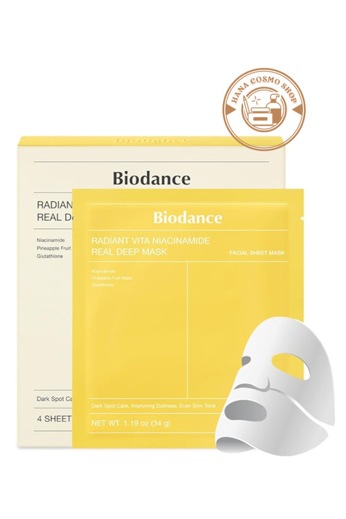 ماسک ورقه ای ضدلک ویتا نیاسینامید بایودنس