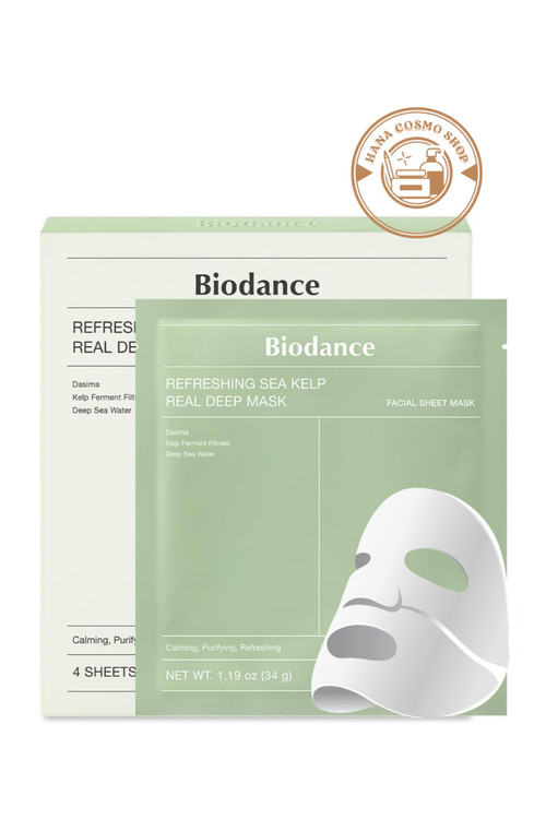 ماسک جلبک دریای سبز بایودنس