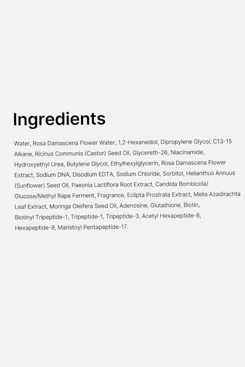 مواد سازنده کرم کپسولی گلوتاتیون ایج ار مدی کیوب حجم 50 میلی لیتر