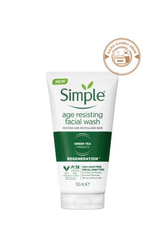 ژل شستشوی ضد پیری سیمپل مدل age resisting