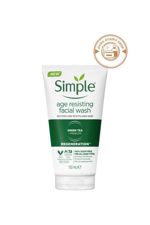 ژل شستشوی ضد پیری سیمپل مدل age resisting