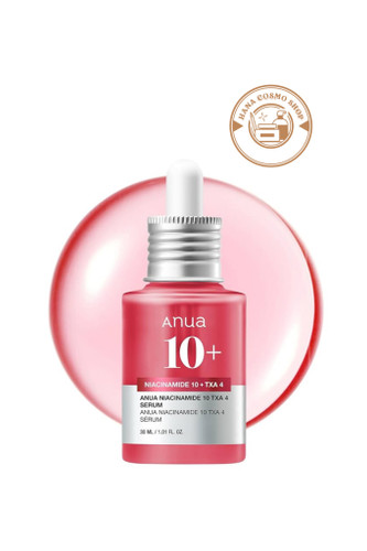 سرم ضد لک نیاسینامید 10% + ترانگزامیک 4% ضد لک و روشن کننده آنوا حجم 30mL