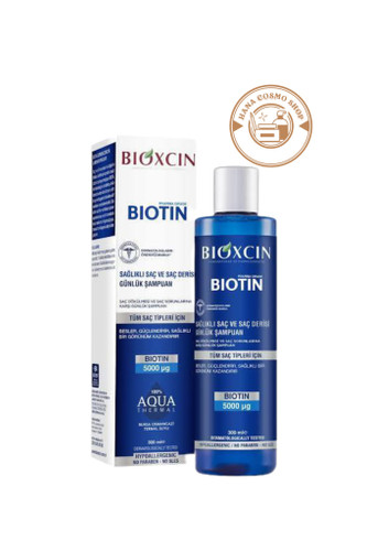 شامپو ضدریزش و ویتامینه بیوتین بیوکسین فاقد سولفات حجم