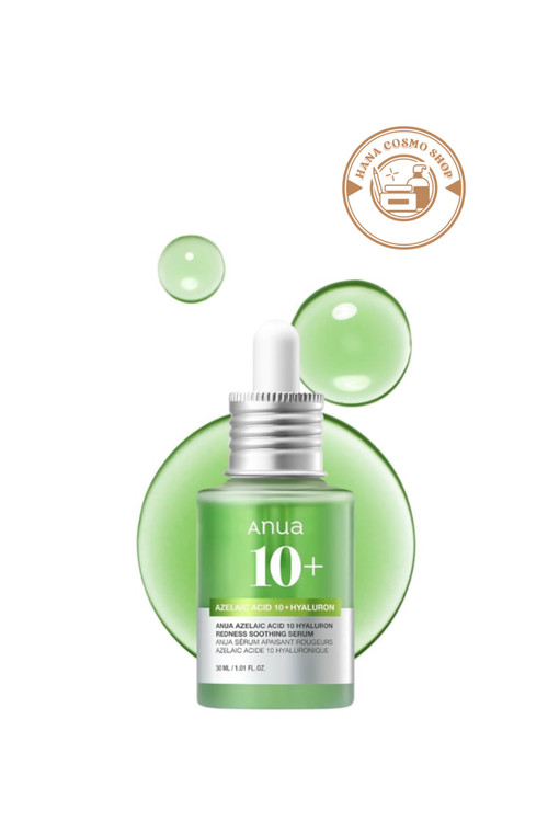 سرم تسکیندهنده، ضدجوش و آبرسان آزلائیک اسید 10٪ آنوا