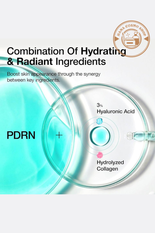 ترکیبات سرم آبرسان هیالورونیک اسید و PDRN آنوا