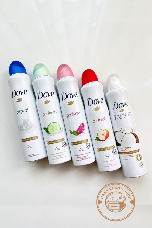 اسپری خوشبو کننده و ضدتعریق داو (dove) اورجینال انگلیسی 250میل