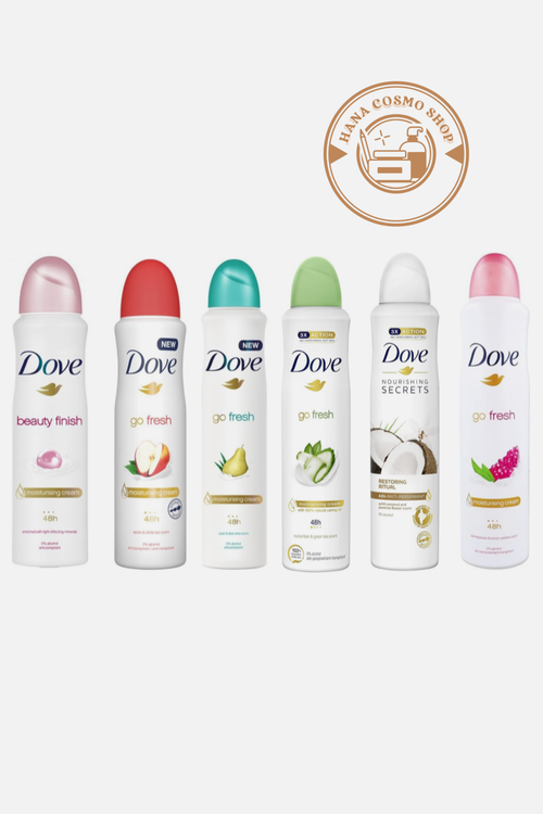 اسپری خوشبو کننده و ضدتعریق داو (dove) اورجینال انگلیسی 250میل