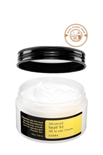 کرم کاسه ای موسین حلزون ۹۲ درصد کوزارکس - ۱۰۰ گرم