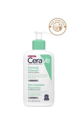 شوینده فومی سراوی مناسب پوست نرمال تا چرب - ٢٣٦ میلی لیتر