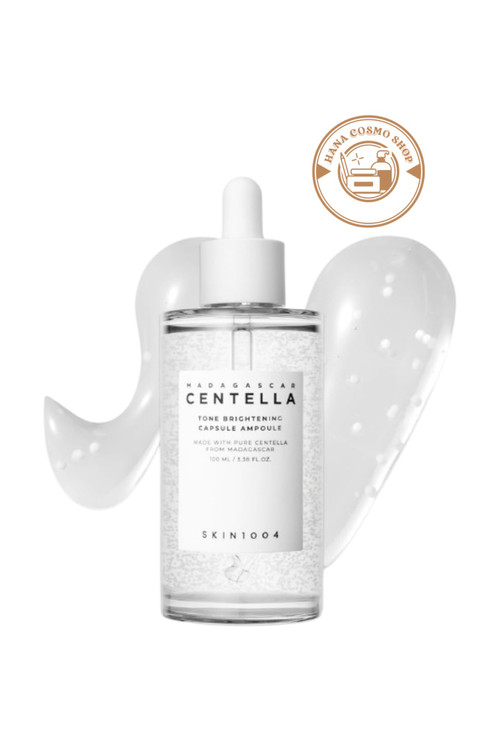 آمپول کپسولی روشن کننده و ضد لک سنتلا اسکین 1004